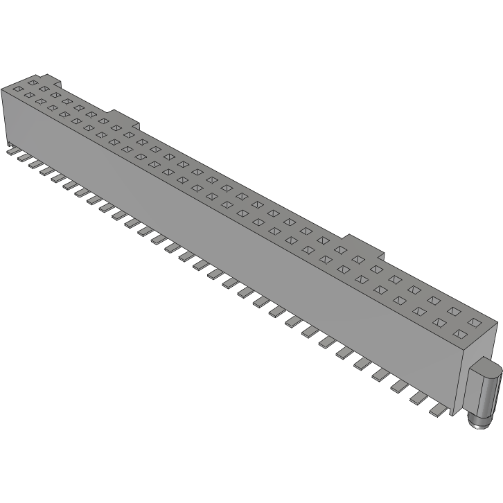 Samtec-SFML-130-L2-S-D-A Embases de raccordement et réceptacles PCB Conn Socket Strip SKT 60 POS 1.27mm Solder ST SMD TIGER EYE™ Tube