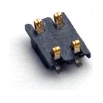 Conn Battery M 4 POS 1.6mm Solder ST SMD 4 Terminal 1 Port T/R