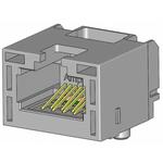 Conn RJ-45 RCP 8 POS 1.02mm Solder RA SMD 8 Terminal 1 Port Cat 5e T/R