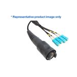 Cable Assembly Fiber Cable 100m Circular Fiber to 4(SC) 4 to 4 POS PL-PL
