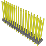 Conn Unshrouded Header HDR 34 POS 2.54mm Solder ST Top Entry Thru-Hole Bulk