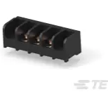 TE Connectivity-6PCV-03-009 连接器接线板 Conn Barrier Strip 3 POS 9.53mm Solder ST Thru-Hole 25A/Contact Package