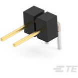 TE Connectivity-5-146304-2 Connector Headers and PCB Receptacles Conn Unshrouded Header HDR 2 POS 2.54mm Solder RA Side Entry Thru-Hole Carton