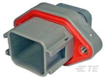 TE Connectivity-DTV02-18PA 矩形连接器 Receptacle, Flange Mount, 18 Contacts