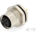 TE Connectivity-T4141012041-000 Steckverbinder, rund Conn M12 Circular SKT 4 POS Solder ST Thru-Hole 4 Terminal 1 Port