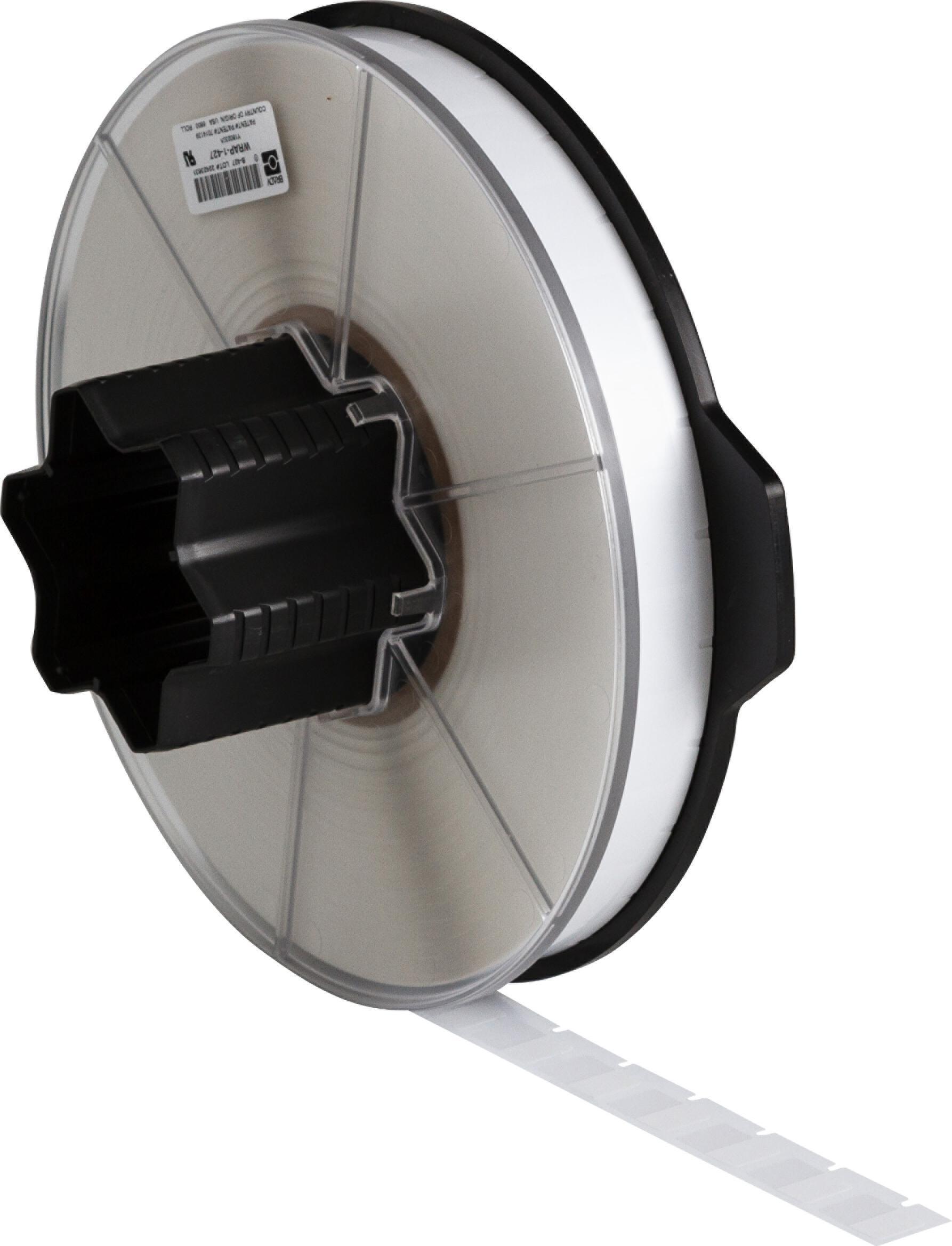 Brady Corporation-WRAP-1-427 配线标志 Cable Markers Printable/Write On Adhesive Vinyl Clear/White Roll