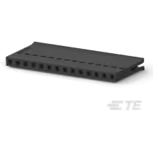 TE Connectivity-1-487378-3 Connector Discrete Wire Housing Conn Housing RCP 14 POS 2.54mm Crimp ST Cable Mount Black Package