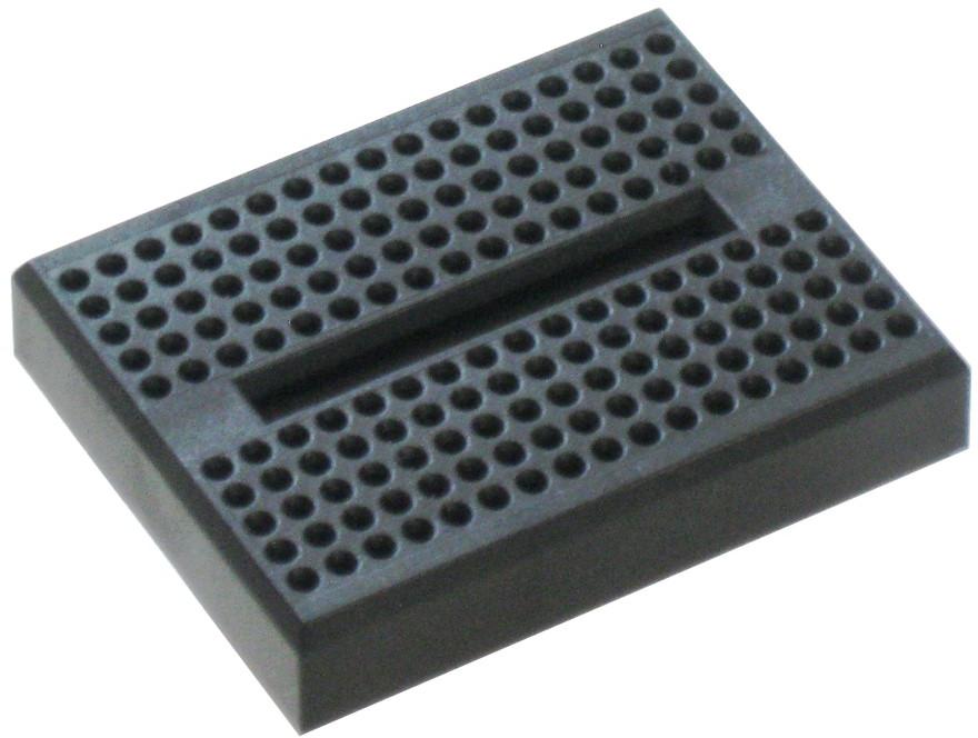 BusBoard Prototype Systems-BB170-BK null Black POM Plastic 170 Tie Point Breadboard