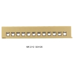 Conn Terminal Strip F 24 POS 6.35mm Screw Cable Mount 10A