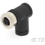 Conn M12 Circular SKT 5 POS Screw RA Cable Mount 5 Terminal 1 Port Bag