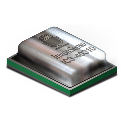InvenSense-ICS-40310 Mikrofone Mic Omni-Directional 4.5Ohm -37dB Rectangle Solder Pad