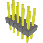 Conn Unshrouded Header HDR 10 POS 2.54mm Solder ST Thru-Hole Bulk