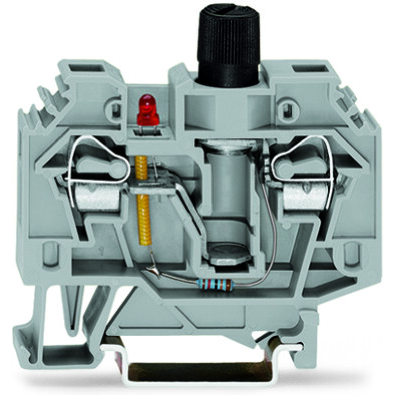 WAGO-282-128/281-413 Steckverbinder, Klemmenblöcke Conn Fuse Terminal 2 POS T DIN Rail 10A Box