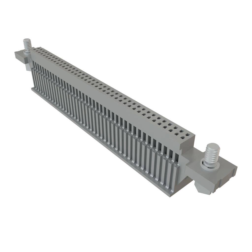 Samtec-ISDF-40-D-S Connector Discrete Wire Housing Conn Housing RCP 80 POS 1.27mm Crimp ST Cable Mount Black TIGER EYE™ Tube