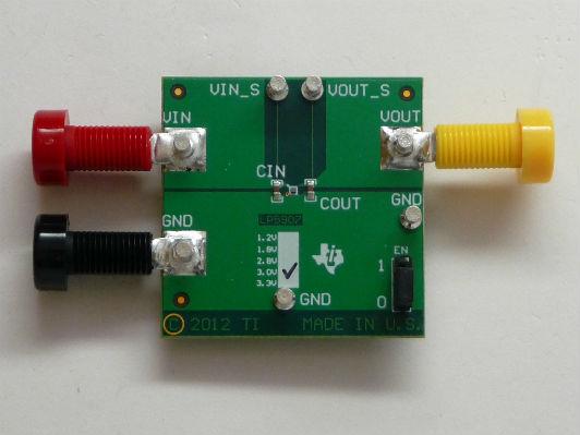 Texas Instruments-LP5907UV-3.0EVM/NOPB Kit e schede di sviluppo gestione della potenza LP5907 Linear Regulator 3V Output Evaluation Board