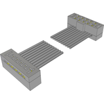 Cable Assembly 0.076m 28AWG 1mm 10 to 10 POS IDC Connector to IDC Connector F-F TIGER EYE™ Bulk