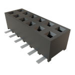 Conn Socket Strip SKT 12 POS 2mm Solder ST Top Entry SMD TIGER EYE™ Tube
