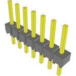 Conn Unshrouded Header HDR 7 POS 2.54mm Solder ST Top Entry Thru-Hole Bulk