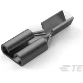 TE Connectivity-63837-1 连接器端子 Quick Disconnect Terminal 22-26AWG Brass F 8.31mm Tin Reel