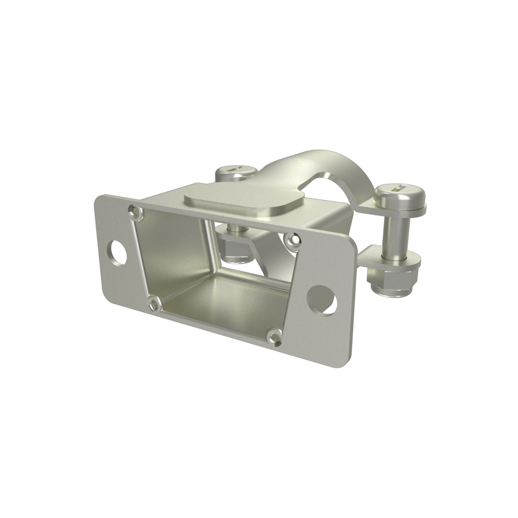 Amphenol Communications Solutions-863011ALF 抽缩起动适配器 Metal Hood with Clamp Straight Exit