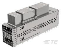 TE Connectivity-2343246-3 Connector Backplane QSFP-DD 2X1, Cage Assembly