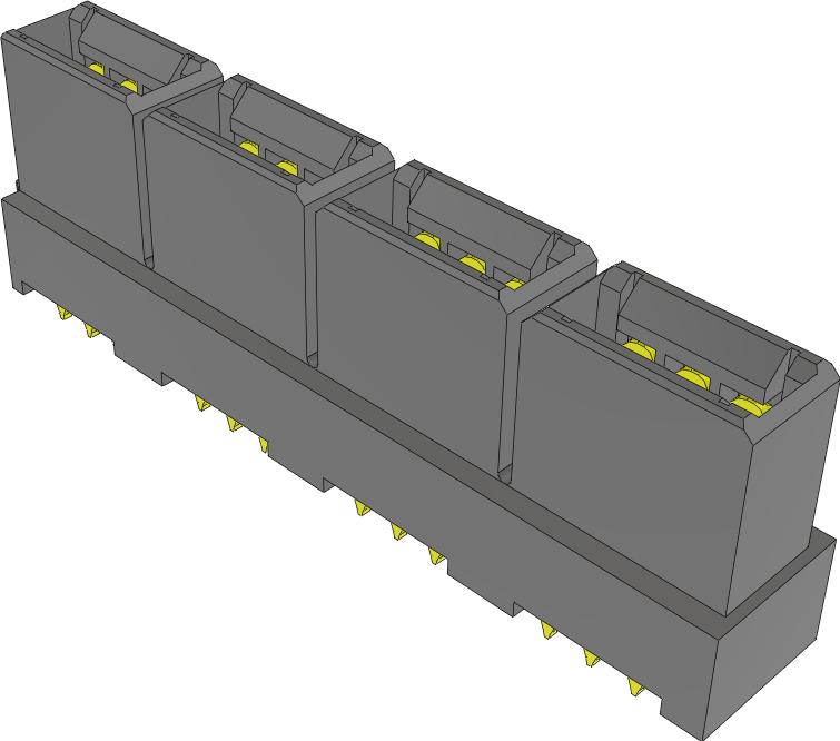 Samtec-LPHS-08-00-L-VP1 Steckverbinderleisten und Leiterplattenbuchsen 30 Amp Signal/Power Combo Socket Strip