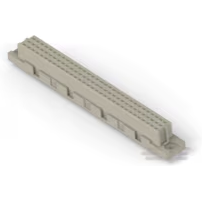 TE Connectivity-V42254B2201C963 Steckverbinder, Mutterplatine Conn DIN 41612 RCP 64 POS 2.54mm Solder ST Thru-Hole Box