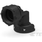 Connector Accessories Cable Clamp Right Angle Black Individual