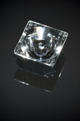 LEDIL OY-CA11353_LAURA-RS Optische Linsen Square Optical Lens Black PMMA Tape Box