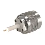 Conn Type N 0Hz to 11GHz 50Ohm ST Panel Mount PL Gold Over Nickel Single