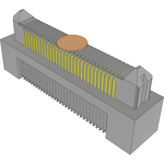 Conn High Speed Edge Rate Terminal Strip HDR 60 POS 0.5mm Solder ST Top Entry SMD Edge Rate® T/R