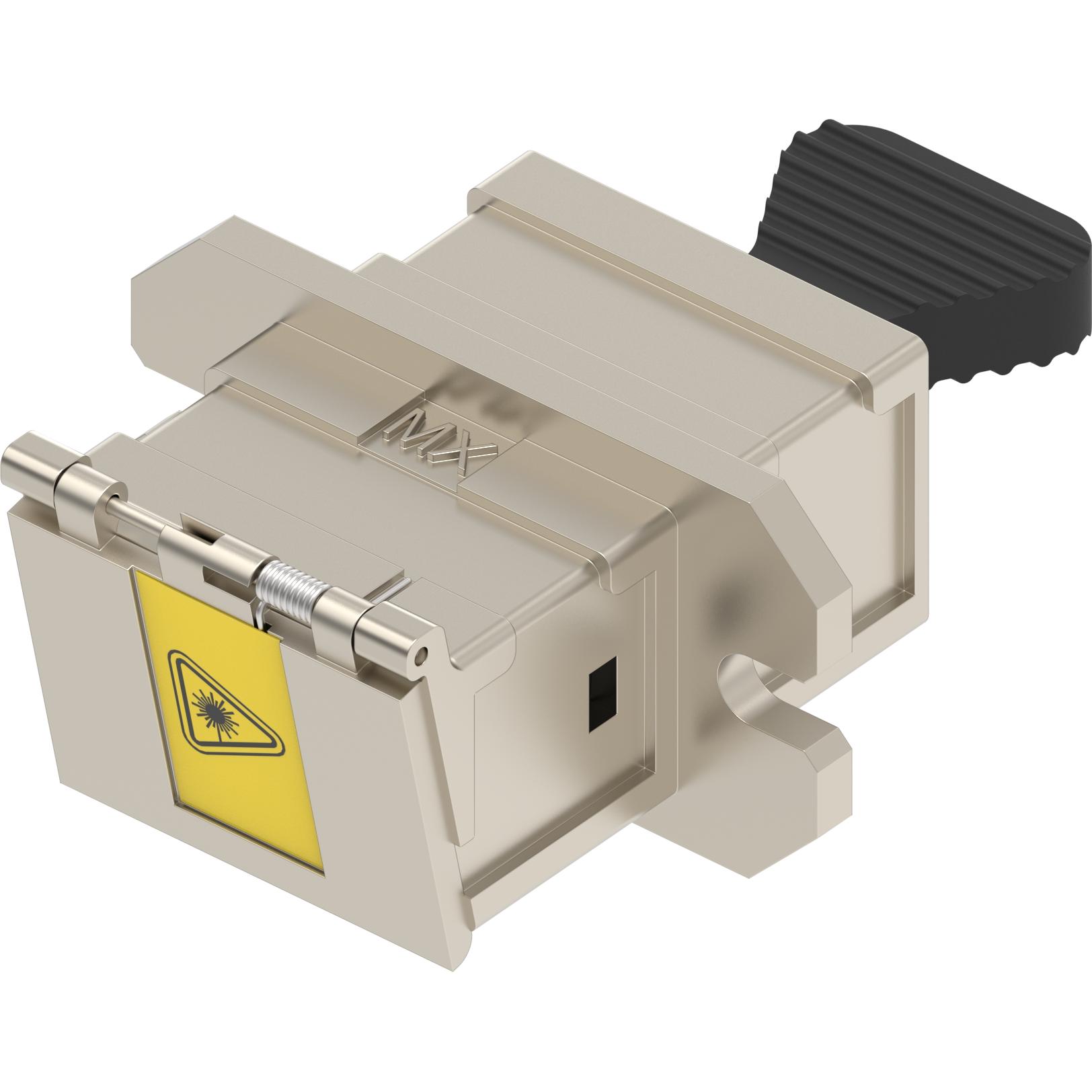 Molex-1061141110 Conector de fibra óptica Conn MPO Adapter Single Mode/Multi Mode Simplex RCP/RCP ST Flange Mount MPO