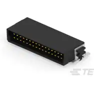 TE Connectivity-354096-E Cabezales del conector y receptáculos PCB Conn Shrouded Header (4 Sides) HDR 32 POS 1.27mm Solder RA Side Entry SMD T/R