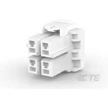 TE Connectivity-1376392-1 Connector Discrete Wire Housing Conn Housing PL 4 POS 5mm Crimp ST Cable Mount Natural Bag