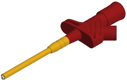 SKS Kontakttechnik-KLEPS 2900 RED Equipo de prueba electrónico del conector Conn Test Probe F 1 POS ST Cable Mount 1 Port