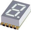 Kingbright America LLC-ACSA03-41CGKWA-F01 分段式 LED 显示器 Display Segmented Module 1DIGIT 8LED Green CA 10-Pin SMD T/R