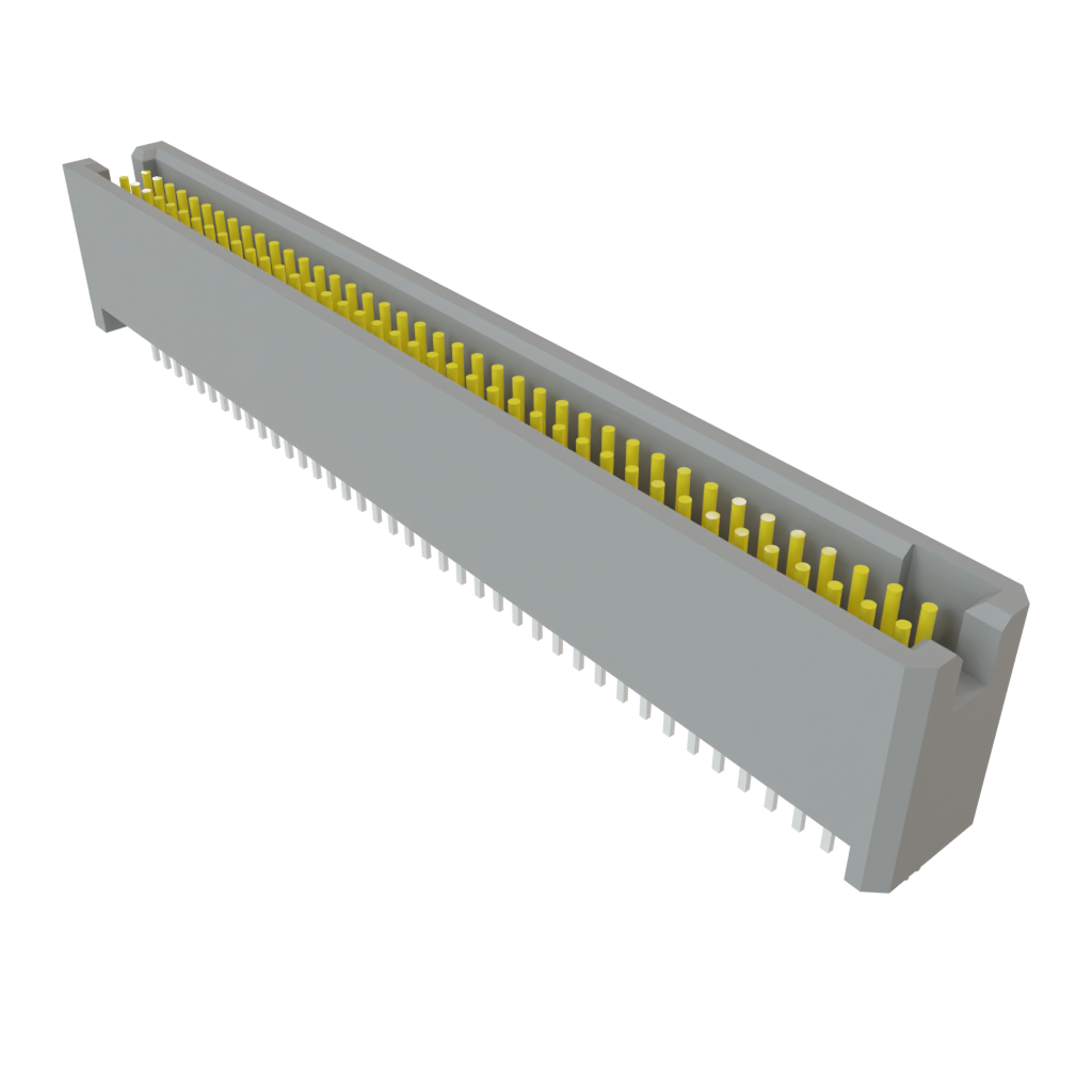 Samtec-TFM-140-21-S-D-LC Piastre connettori e prese PCB Conn Shrouded Header (4 Sides) HDR 80 POS 1.27mm Solder ST Top Entry Thru-Hole TIGER EYE™ Tube