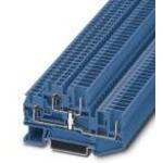 Conn Double-Level Terminal Block F 4 POS T DIN Rail 22A