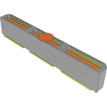 Conn Micro High Speed Terminal Strip HDR 150 POS 0.635mm Solder ST SMD Tray