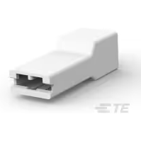 TE Connectivity-171706-1 Einzeladersteckverbinder, Gehäuse Conn Housing RCP 1 POS Crimp ST Cable Mount Natural Bag