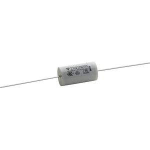 Vishay-F17734102000 Kondensator, Kunststofffilm Cap Film Suppression X2 0.1uF 253VAC PET 20%( 8.5 X 19mm) Axial 100°C Loose