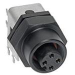 Conn M12 Circular SKT 3 POS Solder RA Thru-Hole 3 Terminal 1 Port Micro-Change®