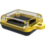 Black Polycarbonate Flange Mount Waterproof Pendant Enclosure with Looped Yellow Seal	 <h4><strong>CALIFORNIA&nbsp;PROPOSITION</strong> ⚠️<strong>65&nbsp;WARNING</strong>⚠️</h4>