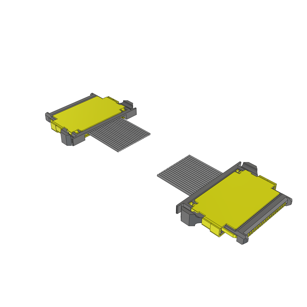Samtec-FCF8-20-01-L-200.0-S Kabelbaugruppen Koaxial Cable Assembly Coaxial 5.08m 38AWG Wire to Board to Wire to Board M-M Bag