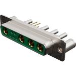 Conn Combo D-Sub F 4Power/5Signal POS 1.4mm/6.71mm Solder ST Thru-Hole 9 Terminal 1 Port FCT Products Carton