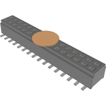 Conn Micro Socket Strip SKT 32 POS 1mm Solder ST SMD Tube