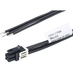 Cable Assembly Discrete Wire UL 1061 0.3m 18AWG Micro-Fit+ to Micro-Fit+ 4 POS F Crimp/Compression Micro-Fit+ Bag