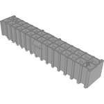 Conn Wire to Board HDR 30Power POS 4.19mm Solder ST Top Entry Thru-Hole Power Mate® Tube