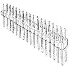 Amphenol Communications Solutions-54102-S3000LF Connector Headers and PCB Receptacles Conn Unshrouded Header HDR 30 POS 2.54mm Solder ST Top Entry Thru-Hole BergStik® Reel