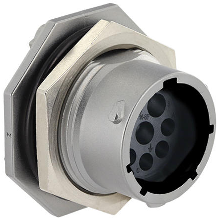 Eaton-UT0X7148P Steckverbinder, rund Conn Circular PIN 8 POS Crimp/Screw ST Jam Nut 8 Terminal 1 Port